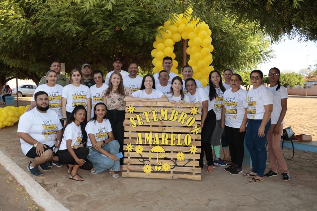 Gestão de Lagoa do Sítio encerra Setembro Amarelo a realização de