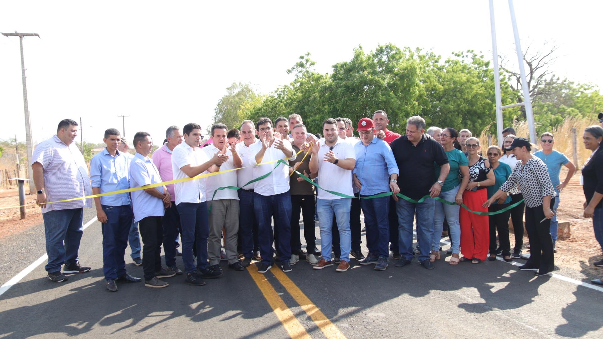 Prefeito Manoel Neto E Governador Rafael Fonteles Inauguram Obras Em