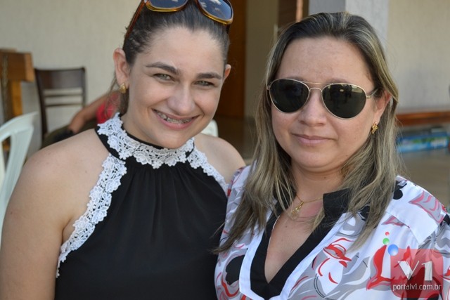 Secretárias Carmelina Castro e Gercineide Monteiro 