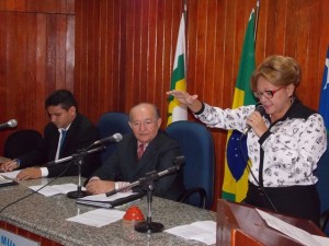 Presidenta da Câmara de Vereadores Ielva Melão 