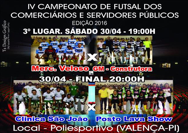 IV Campeonato de Futsal dos Comerciários e Servidores Públicos 