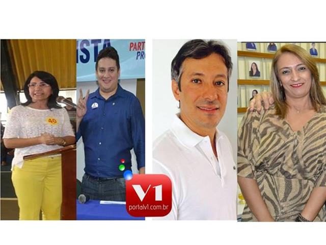 Ceiça Dias, Getulio Gomes, Marcelo Costa e Liduina Alencar 