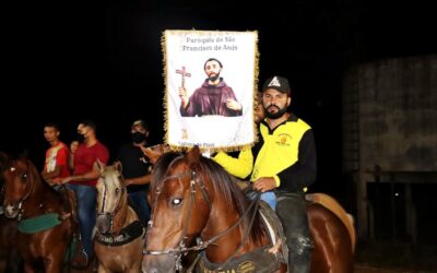 Cavalgada e celebração marcam penúltima noite do Festejo de São Raimundo Nonato