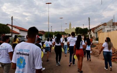 Prefeitura de Novo Oriente realiza caminhada e palestra em Alusão ao Setembro Amarelo