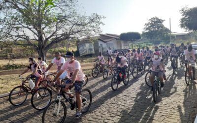 Prefeitura de Francinópolis realiza 3º Pedalada de São Francisco de Assis e enfatiza Outubro Rosa