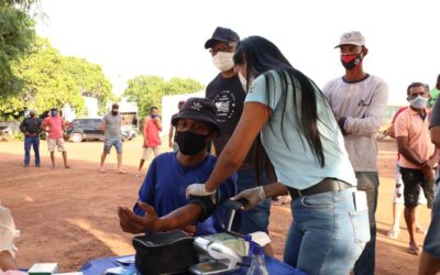 Ação do Novembro Azul é realizada com os trabalhadores da Secretaria de Obras, Serviço e Transporte de Valença do Piauí
