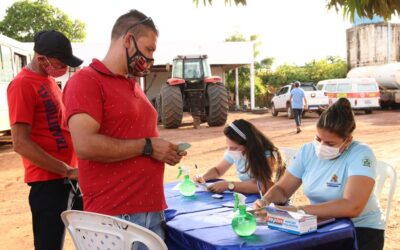 Ação do Novembro Azul é realizada com os trabalhadores da Secretaria de Obras, Serviço e Transporte de Valença do Piauí