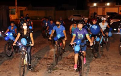 Secretária de Saúde promove Bicicletada do Novembro Azul em Valença do Piauí