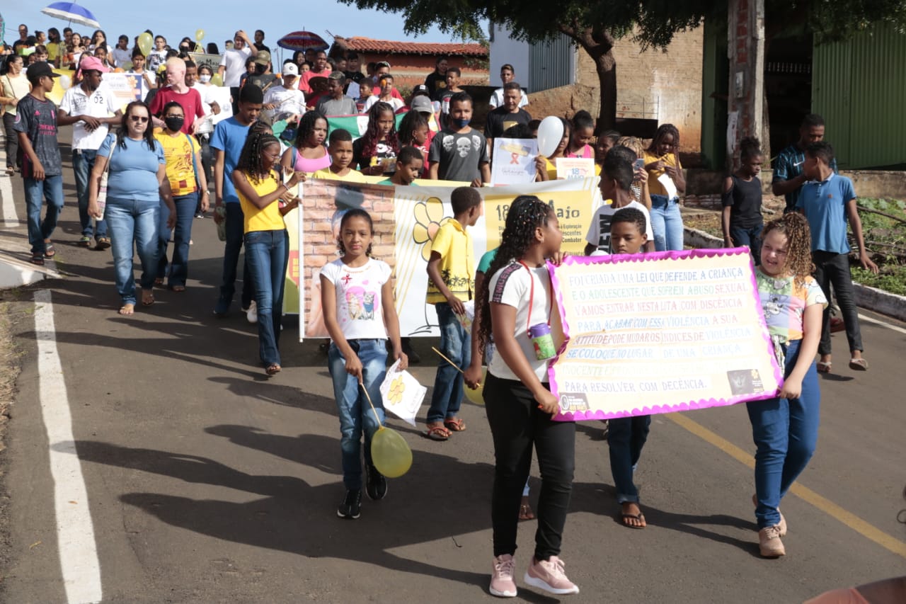 Prefeitura de Lagoa do Sitio realiza caminhada em alusão ao 18 de Maio –  Portal V1