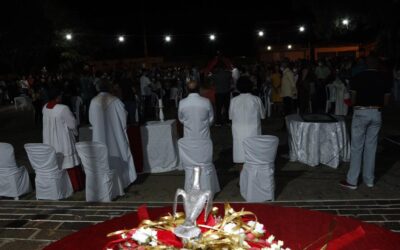 Última Missa de pré-festejo do Divino é celebrada em frente à Prefeitura de Valença