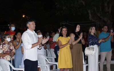 Última Missa de pré-festejo do Divino é celebrada em frente à Prefeitura de Valença