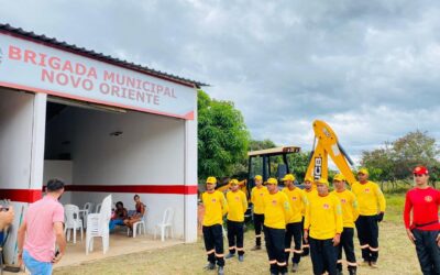 Novo Oriente realiza cerimônia de inauguração da Brigada Municipal