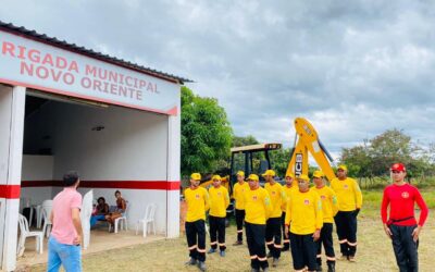 Novo Oriente realiza cerimônia de inauguração da Brigada Municipal