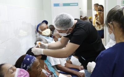 Novo Oriente trás pacientes para triagem no Mutirão da Catarata no Hospital Regional