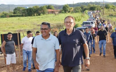 Prefeito Afonso Sobreira conclui obra e inaugura ponte na comunidade Aprazível