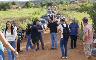 Prefeito Afonso Sobreira conclui obra e inaugura ponte na comunidade Aprazível