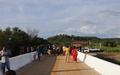 Prefeito Afonso Sobreira conclui obra e inaugura ponte na comunidade Aprazível