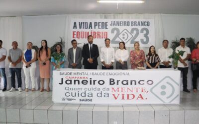 Campanha Janeiro Branco: Prefeitura de Valença realiza Dia D da Saúde Mental