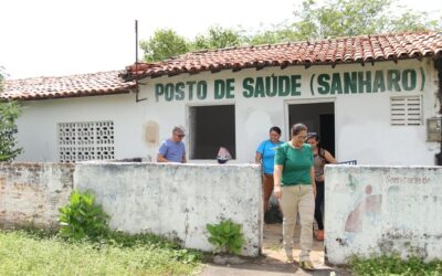 Prefeito Marcelo Costa visita escolas e postos de saúde e determina soluções de problemas