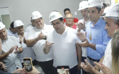 Em Valença governador Rafael inaugura, anuncia obras e participa de ato politico