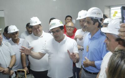 Em Valença governador Rafael inaugura, anuncia obras e participa de ato politico