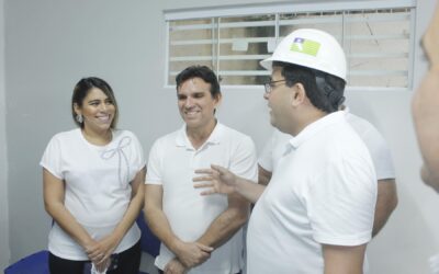 Em Valença governador Rafael inaugura, anuncia obras e participa de ato politico