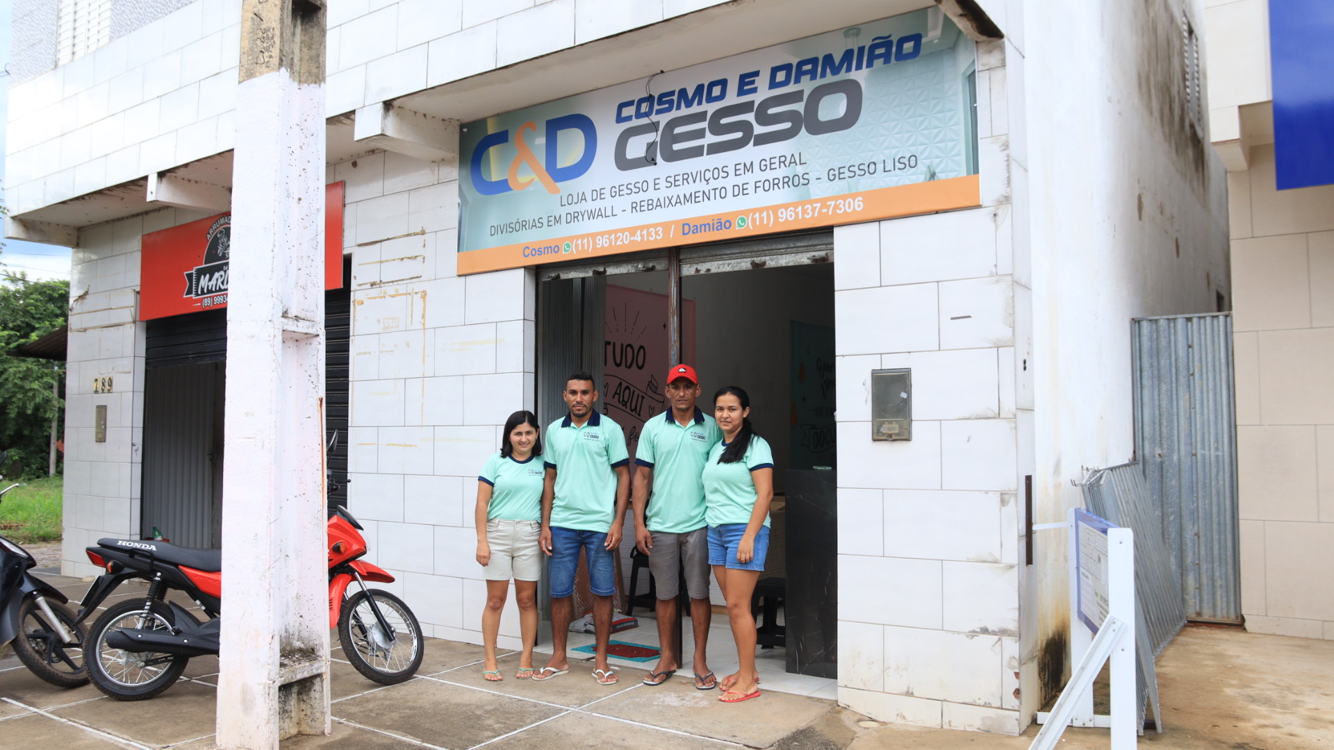 Loja C&D Gesso abre em Valença com experiência de mais de 15 anos no ...