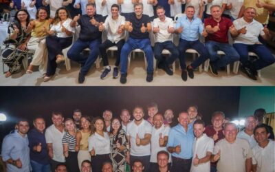 Prefeitos do Vale do Sambito participam de encontro com Washington Bandeira Prefeitos do Vale do Sambito participam de encontro com Washington Bandeira