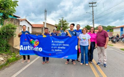 Novo Oriente do Piauí encerra Semana do Autismo com caminhada pelas ruas da cidade Novo Oriente do Piauí encerra Semana do Autismo com caminhada pelas ruas da cidade
