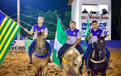 Dr. Vinicius entrega reforma histórica do Parque de Vaquejada Breno Bezerra em Elesbão Veloso